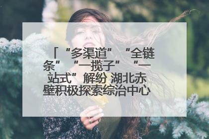 “多渠道”“全链条”“一揽子”“一站式”解纷 湖北赤壁积极探索综治中心规范化建设新路子