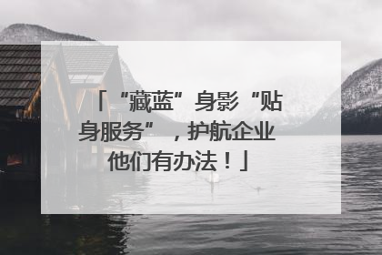 “藏蓝”身影“贴身服务”，护航企业他们有办法！