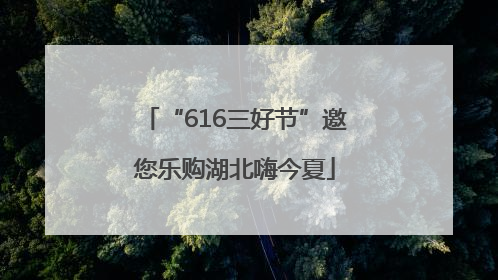 “616三好节”邀您乐购湖北嗨今夏
