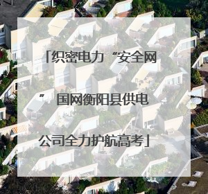 织密电力“安全网” 国网衡阳县供电公司全力护航高考