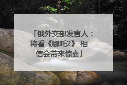 俄外交部发言人：将看《哪吒2》 相信会带来惊喜