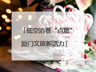 低空消费“点燃”厦门文旅新活力