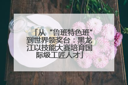 从“鲁班特色班”到世界领奖台：黑龙江以技能大赛培育国际级工匠人才