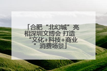 合肥“北幻城”亮相深圳文博会 打造“文化+科技+商业”消费场景