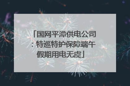 国网平潭供电公司：特巡特护保障端午假期用电无虞