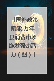 国补政策赋能 万年县消费市场焕发强劲活力（图）