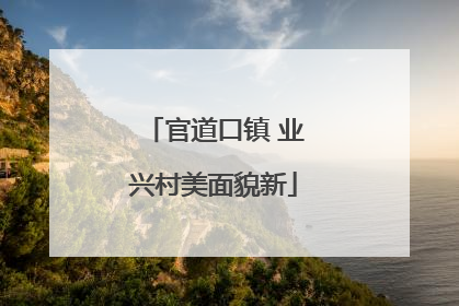 官道口镇 业兴村美面貌新