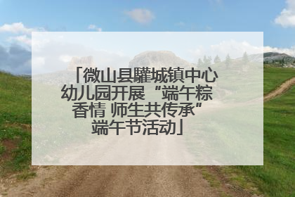 微山县驩城镇中心幼儿园开展“端午粽香情 师生共传承”端午节活动