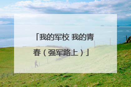 我的军校 我的青春（强军路上）