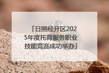 日照经开区2025年度托育服务职业技能竞赛成功举办