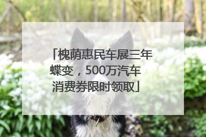槐荫惠民车展三年蝶变，500万汽车消费券限时领取