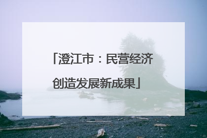 澄江市：民营经济创造发展新成果