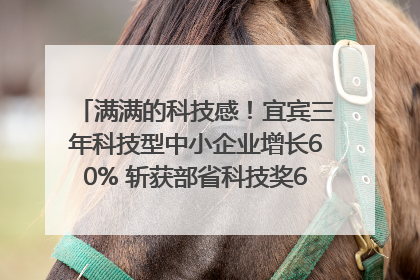 满满的科技感！宜宾三年科技型中小企业增长60% 斩获部省科技奖6项｜您牵挂的四川