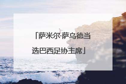 萨米尔·萨乌德当选巴西足协主席