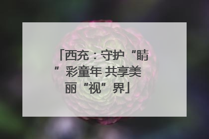 西充：守护“睛”彩童年 共享美丽“视”界